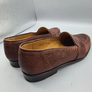 Magnanni Raul Lizard Skin Slip On Loafers 9 M Shoes | Magnanni Raul Lizard Skin Slip On Loafers | Poshmark main image 2